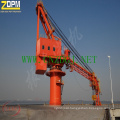 Fixed Hydraulic Marine/Port/Dock/Ship Crane for Sale China Supplier